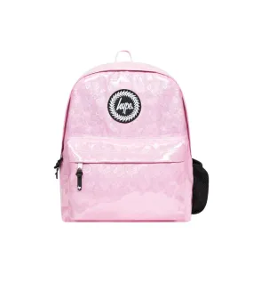 Holographic backpack one size baby pink Hype