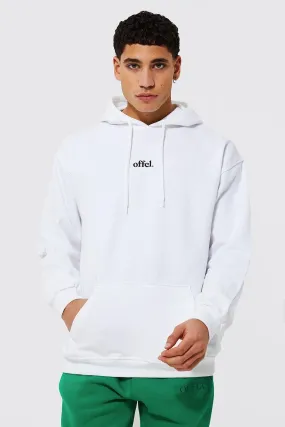 Offcl Over The Head Hoodie | boohooMAN UK